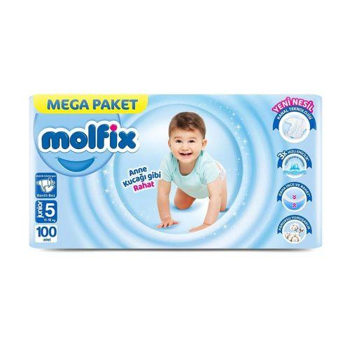 Molfix Molfix Mega Paket Bebek Bezi 5 Beden 11-18 Kg 100 Adet