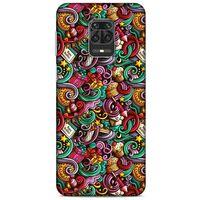 Graffitix (44) Desenli Silikon Kapak Xiaomi Redmi Note 9 Pro Kılıf