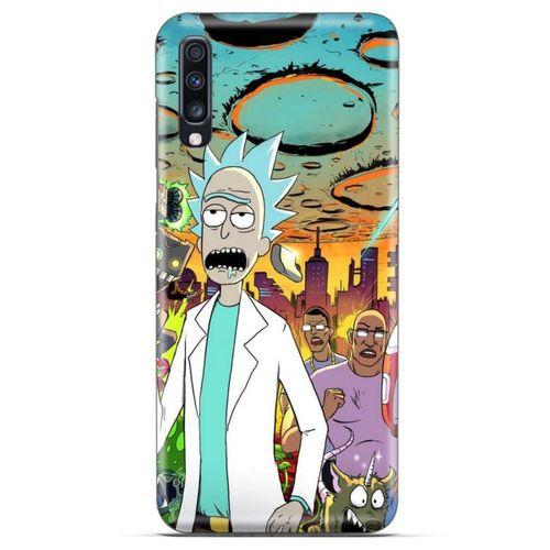 General Mobile GM 20 Uyumlu Kılıf Rick And Morty (42) Rugged Armor Kılıf Story Train Morty