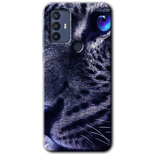 TCL 30 SE Kılıf HD Desen Baskılı Arka Kapak - Kaplan