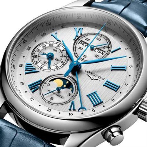 L27734712 Longines Master Collection Chrono Moonphase Erkek Kol Saati L2.773.4.71.2