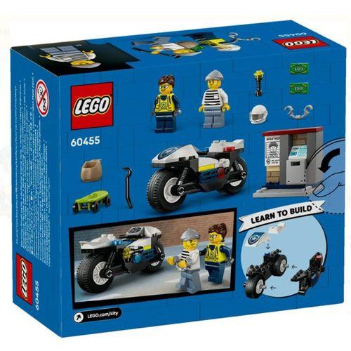 Lego City Polis Motosikleti Takibi 60455