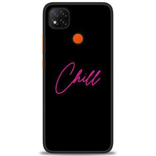 Xiaomi Redmi 9C Kılıf HD Baskılı Kılıf - Chill + Tam Ekran Koruyucu