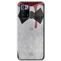 Poco x3 GT Kılıf HD Desen Baskılı Arka Kapak + Temperli Cam - Gentleman Blood