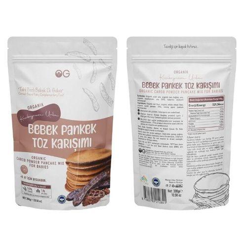 OG Natural Organik Keçiboynuzu Unlu Bebek Pankek Toz Karışımı 300 Gr