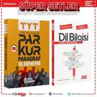 Metin Yayınları TYT Paragraf Parkur Deneme ve AKM Dil Bilgisi Soru Bankası Seti 2 Kitap