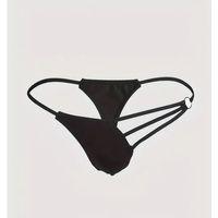 Erkek  Siyah Metalli Tanga İç Giyim