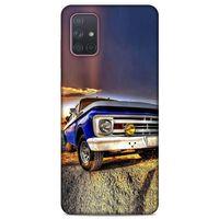 Lopard Samsung Galaxy A71 Uyumlu Kılıf PickUpX (32) Soft Silikon Kılıf Koyu Mavi