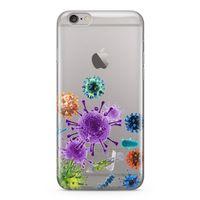 Apple iPhone 6 Plus - 6S Plus Kılıf Enjektör Ve Virusler Arka Kapak Koruma Desenli Full Koruyucu