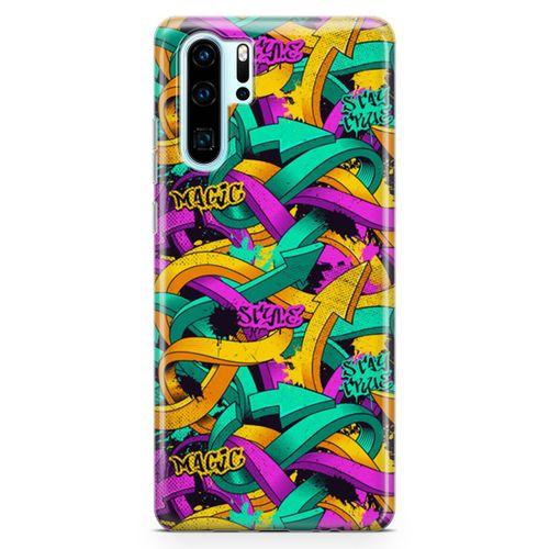 Huawei P30 Pro Kılıf Stay True Arka Kapak Koruma Desenli Full Koruyucu