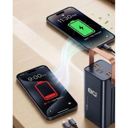 Ultra Güçlü Powerbank 80000 Mah Çoklu Cihaz Şarj Destekli Led Ekranlı Taşınabilir Batarya