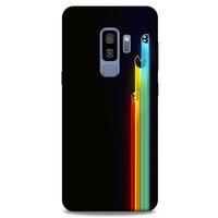 Retro (29) Desen Arka Koruma Kılıfı Renkli Samsung Galaxy S9 Plus Kılıf