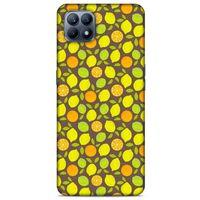 Frutix Turunç 01 Huawei P40 Lite Kılıf Desenli Silikon