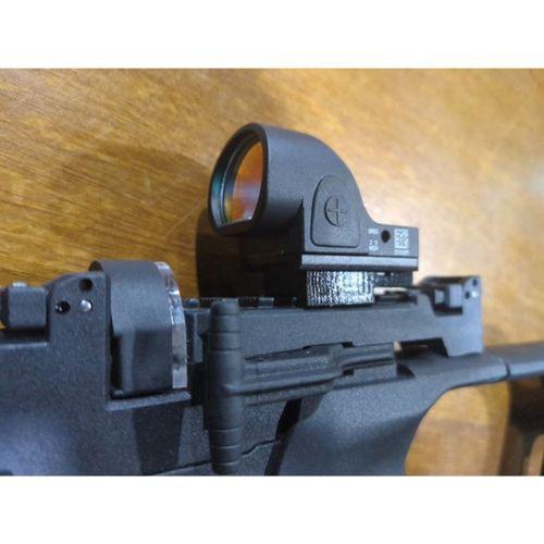 Hatsan 11mm için Trijicon Red Dot Picatinny Ray Adaptörü 3D Baskı (Bu ürün Sadece Plastik parçadır - Almadan Önce Soru Sorabilirsiniz)