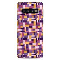 Lopard Samsung Galaxy S10 Uyumlu Kılıf BloX (46) Core Armor Kılıf Mor