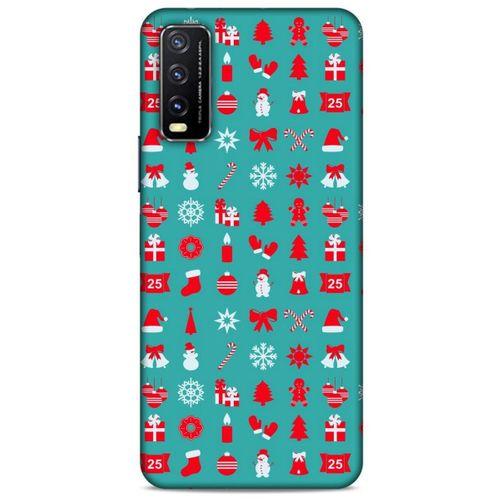 Xiaomi Redmi 9T Kılıf Yılbaşı Süsleri (13) Silikon Kap