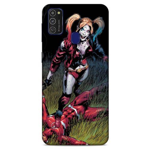 Samsung Galaxy M21 Uyumlu Kılıf Harley Quinn (40) Fit Silikon Kılıf Leylak
