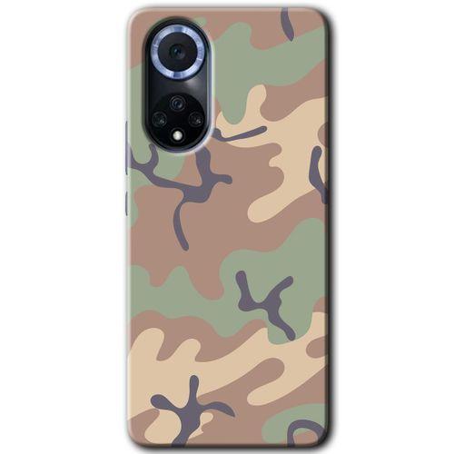 MRCİLETİSİM Huawei Nova 9 Kılıf HD Desen Baskılı Arka Kapak+Temperli Cam - Kamuflaj 29