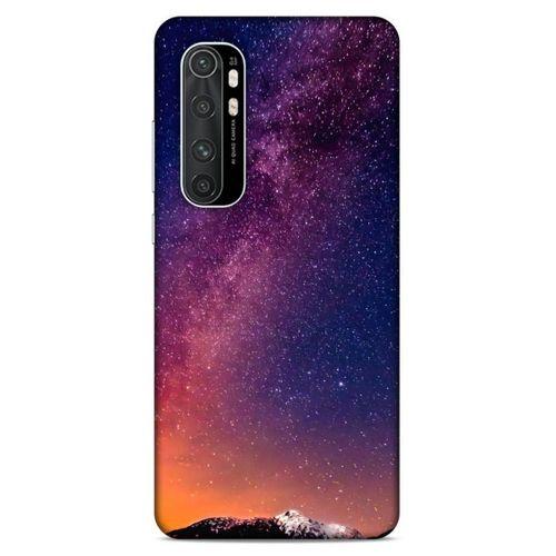 Lopard Xiaomi Mi Note 10 Lite Uyumlu Kılıf Gece'S (5) Koruma Kabı Gece Mor