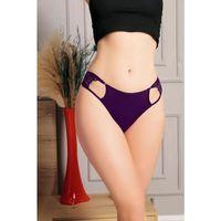 Lacivert Bel Kısmı Dantelli Külot