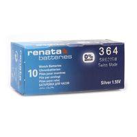 Renata 364 Sr621sw 1.55v Alkalin Saat Pili 10 Adet