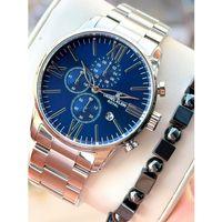 Daniel Klein Erkek Kol Saati 30 Metre Suya Dayanıklı Çelik Kordon + Bileklik Hediyeli VS.BLKT.0718