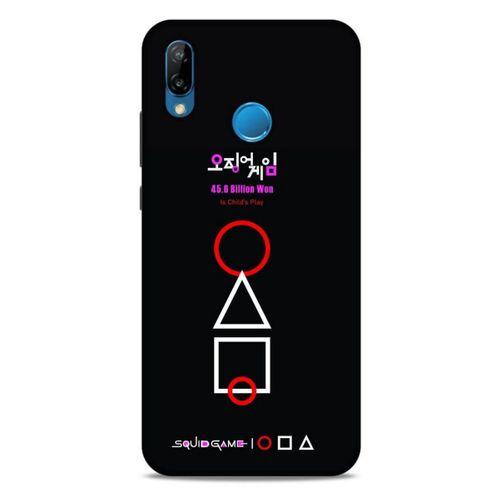 Huawei P20 Lite Uyumlu Kılıf Squid Game (37) Silicone Cover Soo