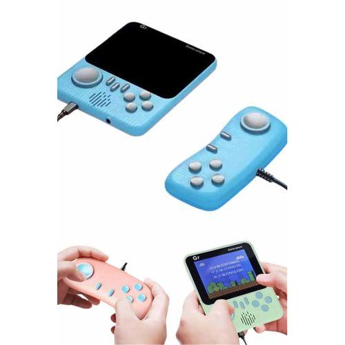 Çift Konsol 666 Adet Retro Oyun El Atarisi Taşınabilir 3.5 İnç Ekran