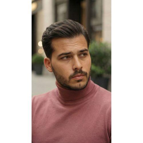 Erkek Boğazlı Yaka Uzun Kollu Triko