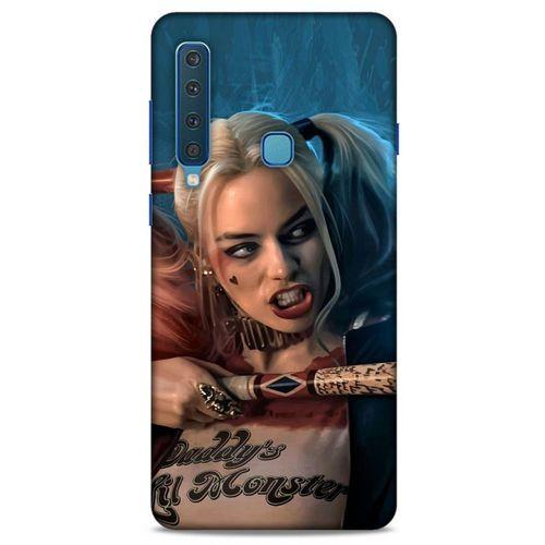 Samsung Galaxy A9 2018 Uyumlu Kılıf Harley Quinn (13) Silikon Kap Mavi