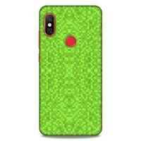 Lopard Xiaomi Redmi Note 6 Pro Uyumlu Kılıf PiXel (2) Kabı Yeşil Kahve