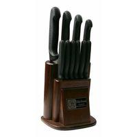 Sürbisa 61501-E Eskitme Ahşaplı Mutfak Bıçak Seti Pimsiz Sap