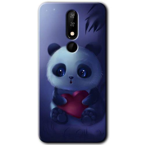 Casper Via P3 Kılıf HD Desen Baskılı Arka Kapak - Bebek Panda