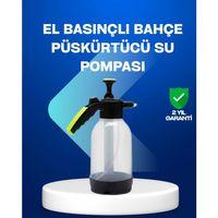 Basınçlı Manuel Köpük Pompası 2l Ayarlanabilir Sprey Başlıklı Temizlik