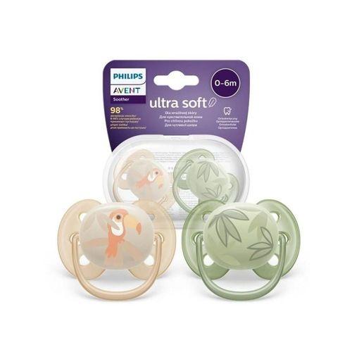 Philips Avent Ultra Yumuşak Emzik 0-6 Ay Erkek