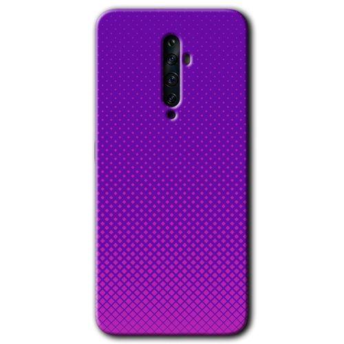 MRCİLETİSİM Oppo Reno 2z Kılıf Kapak - Semantic +Hayalet Ekran Yandan Gözükmez