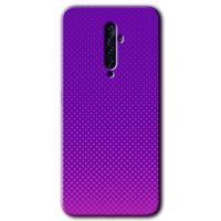 MRCİLETİSİM Oppo Reno 2z Kılıf Kapak - Semantic +Hayalet Ekran Yandan Gözükmez