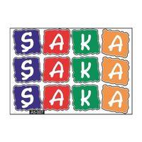 SEVGENT A5 Sticker 011 Tek Paket Çoklu