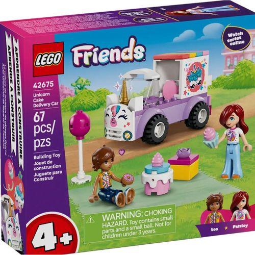Lego Friends Unicorn Cake Delivery Car 42675