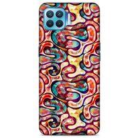 Oppo Reno 4 Lite Kılıf Pastel Renkler (34) Slim Armor Kılıf Karışık Renkli