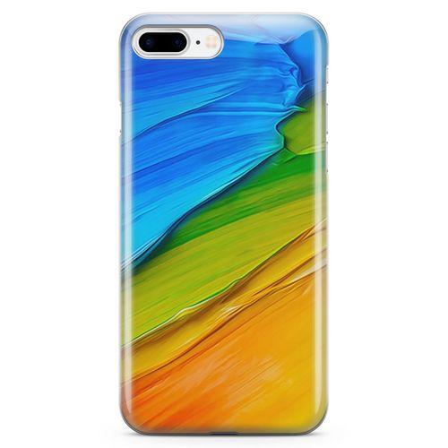 Apple iPhone 7 Plus Kılıf Tempere Arka Kapak Koruma Desenli Full Koruyucu