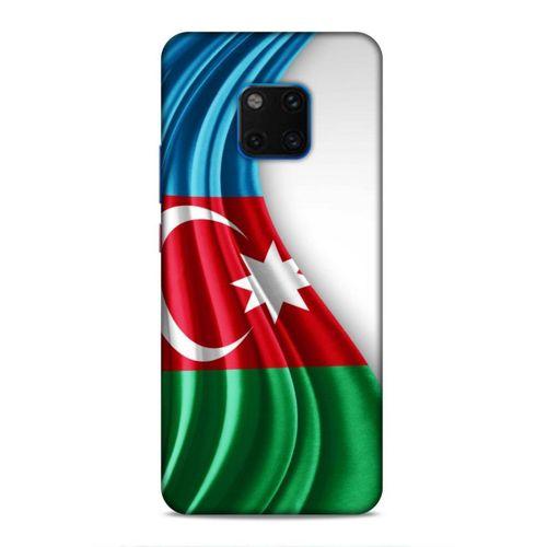 Huawei Mate 20 Pro Uyumlu Kılıf Azarbaijan (21) Koruyucu Kapak Bayrak