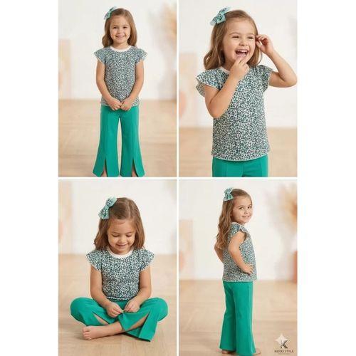 6-7-8 Yaş Toka Detaylı Full Likra Çocuk Takımı