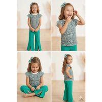 6-7-8 Yaş Toka Detaylı Full Likra Çocuk Takımı