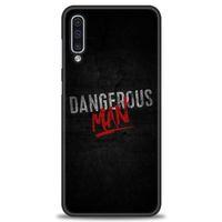 Samsung Galaxy A50 Kılıf HD Baskılı Kılıf - Dangerous Man + Tam Ekran Koruyucu