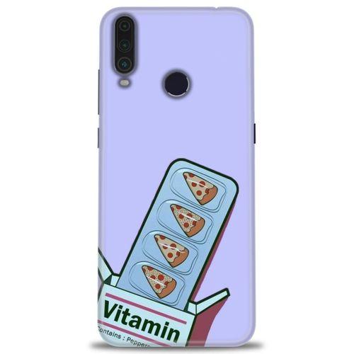 General Mobile GM 10 Kılıf HD Baskılı Kılıf - Vitamin + Tam Ekran Koruyucu