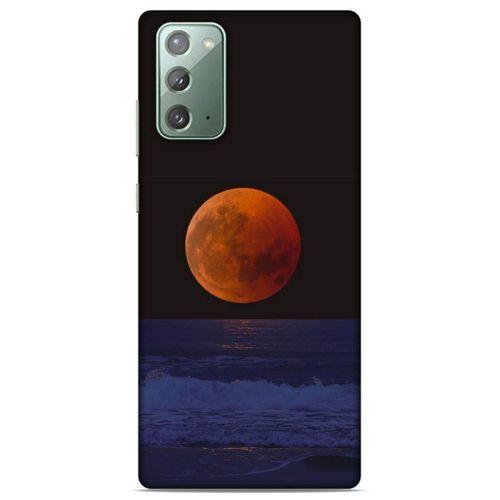 Lopard Samsung Galaxy Note 20 Uyumlu Kılıf Gece'S (38) Neo Hybrid Kılıf Kızıl Ay