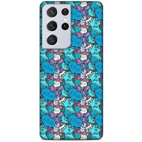 Lopard Samsung Galaxy S21 Ultra Uyumlu Kılıf Sevgililer Günü (42) Rugged Armor Kılıf