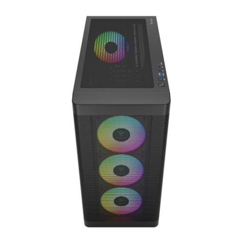 GAMDIAS ATHENA M3, FSP 1600W, Tempered Glass, Type-C, Mesh Ön Panel, ARGB, ATX, Professional GAMING KASA