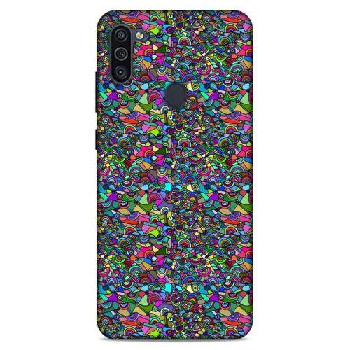 Lopard Samsung Galaxy M11 Uyumlu Kılıf Soyut Sanat (31) Baskılı TPU Kılıf